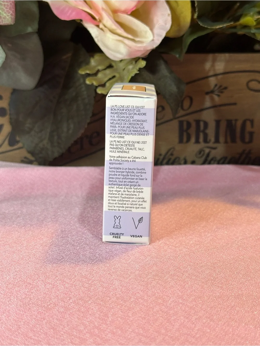 Polite Society Cabana Club Blurring Bronzer - Pink & Cream